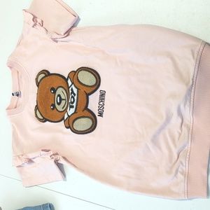 Moschino kids bear dress